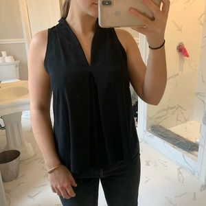 Aritzia black blouse
